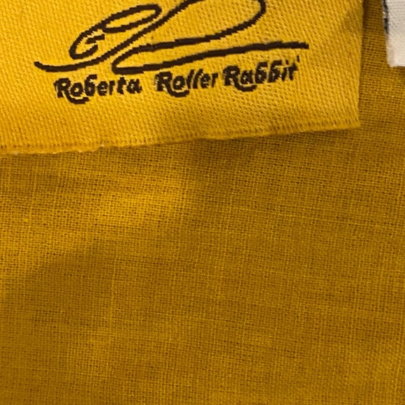 Sarong - Roberta Roller Rabbit cover up over bathing suit,  dress or skirt ! - Picture 5 of 5